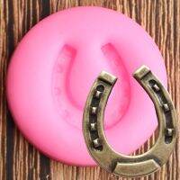 3D Horse Shoe Silicone Mold Polymer Clay Kitchen Baking Fondant Chocolate Candy Moulds DIY Cake Decorating Tools Bread  Cake Cookie Accessories