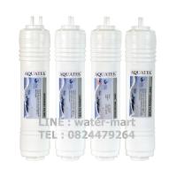 AQUATEK ชุดไส้กรอง Inline UF Hallow Fiber Membrane ชุด 4 ไส้กรอง