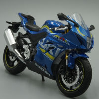 A1:12 Diecast รถจักรยานยนต์รุ่นของเล่น Suzuki GSX-R1000 Sport Bike Collector EditionM