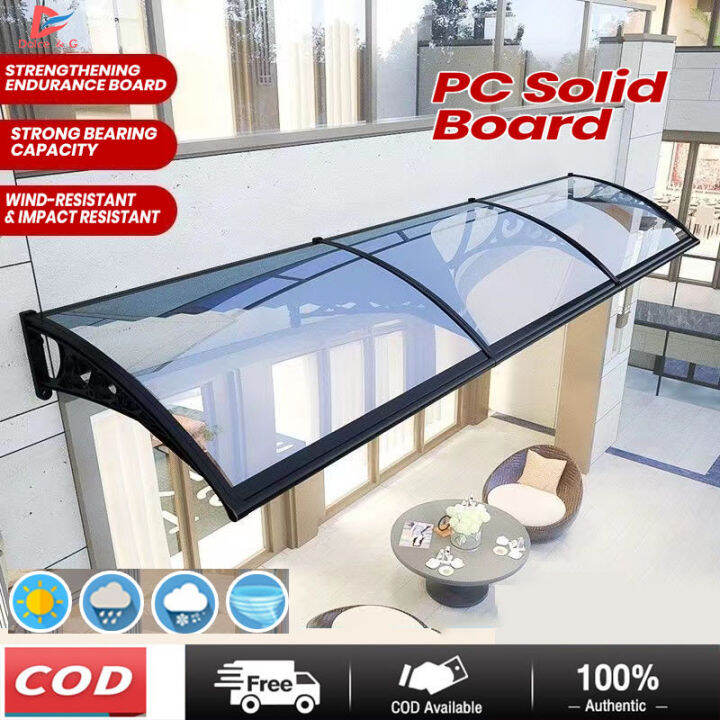 Awning Canopy Heavyduty Awning Canopy Roofing with Bracket Frame for