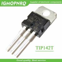 【▨】 Z Matrix ทรานซิสเตอร์ TIP142 TIP142T 15A/100V Darlington ถึง-220 NPN ดั้งเดิม10ชิ้น