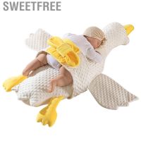 Sweetfree Baby Goose Cushion  White Plushies Toy Cotton Yellow Reduce Flatulence for Newborn Family slo