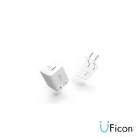 ADAM ELEMENTS OMNIA X1 USB-C PD/QC 3.0 20W Ultra Compact Wall Charger - White [iStudio by UFicon]