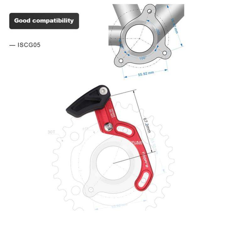 toopre-ตัวนำโซ่จักรยาน-iscg-03-iscg-05-bb-อุปกรณ์ติดตั้งติดตั้งง่ายสำหรับ30-40t-รอบ30-38t-วงรีรูปไข่