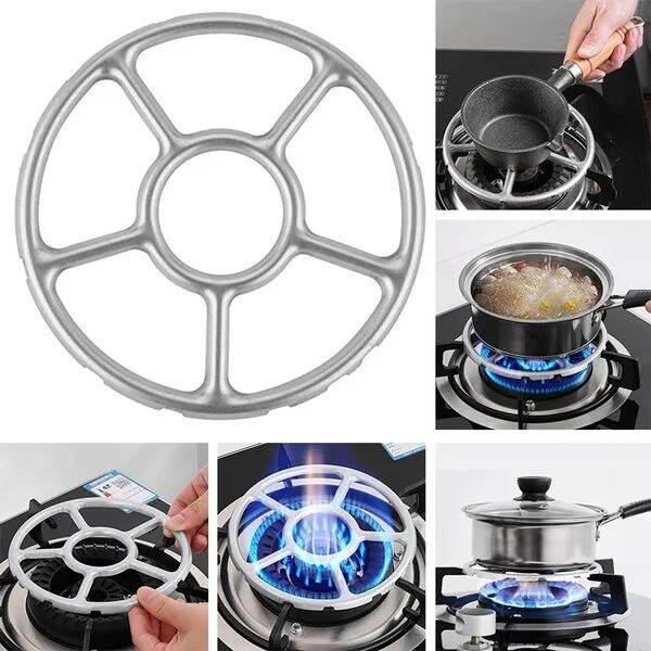 สากลลื่นเตาเหล็ก Trivets สำหรับห้องครัวกระทะ Cooktop ช่วงผู้ถือกระทะยืน