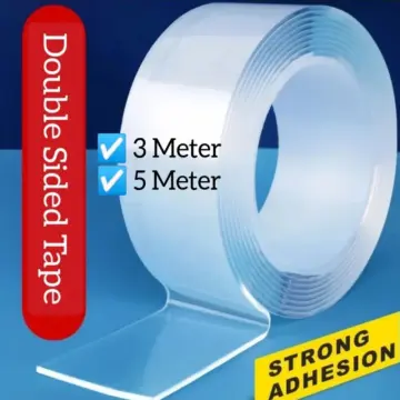 Super Strong Double Sided Adhesive Tape Washable Reusable Waterproof  Transparent