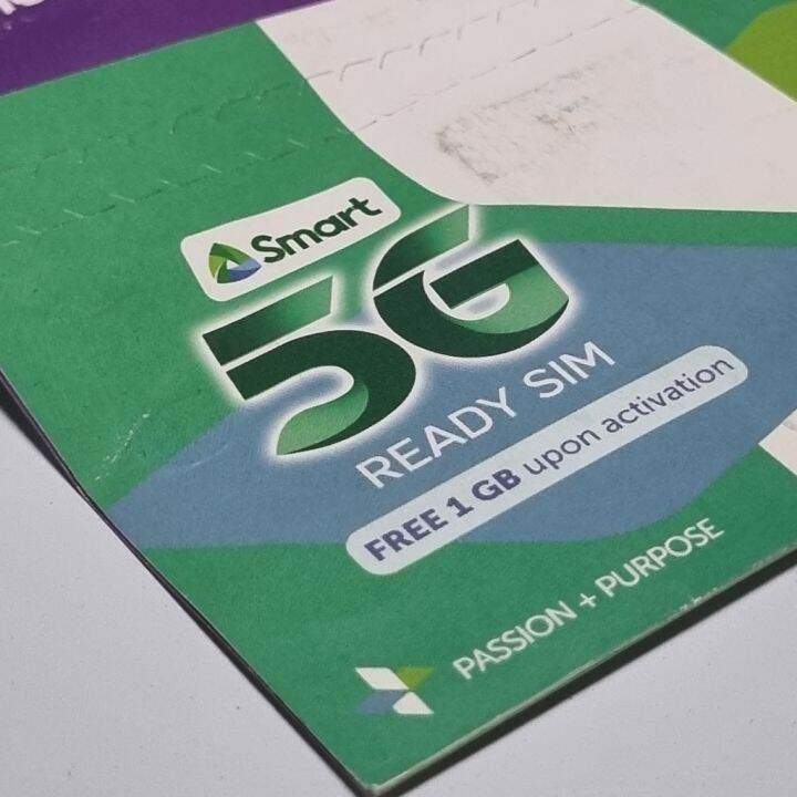 SPECIAL! Smart Vanity 5G Sim Card Lazada PH