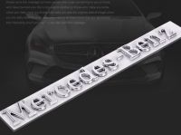 โลโก้ตัวอักษร เมอเซเดส เบนซ์ งานโลหะ ชุบโครเมี่ยม Mercedes-Benz English car stickers