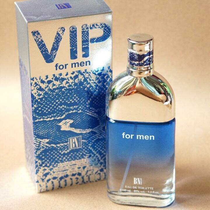 ราคาต่อขวด น้ำหอมผู้ชาย PERFUME VIP FOR MEN BN ขนาด 100 มล. กลิ่นมีความ ...