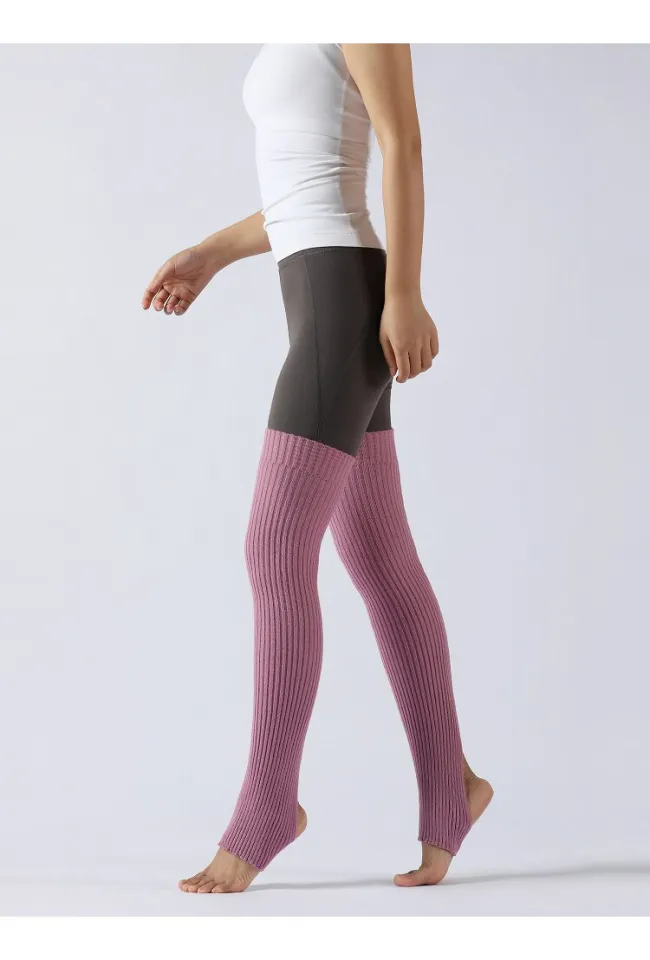 Winter High Thigh 29.5 Leg Warmers for Women Gaiter Warm knitted Leggings  Long Socks For Yoga Ballet Dance Over Knee Socks