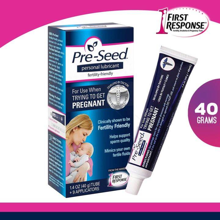 PreSeed Fertility Friendly Lubricant, Lube for Women Trying To