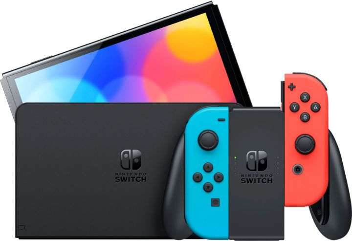 nintendo-switch-oled-model-with-neon-blue-amp-red-joy-con-เครื่องเกมคอนโซล-nintendo-switch-ของแท้-ประกันศูนย์-18-เดือน