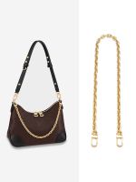 suitable for LV Old flower Boulogne horn bag shoulder strap pure copper decorative bag chain Messenger bag with chain accessories