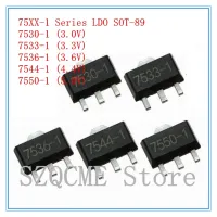 20PCS HT7530-1 3V 7530-1 HT7533-1 7533-1 3.3V HT7536-1 7536-1 3.6V HT7544-1 7544-1 4.4V HT7550-1 7550-1 5V LDO SOT-89 SMD