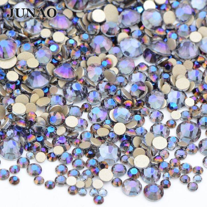 junao-1400pcs-mix-size-mix-ab-color-glass-rhinestone-kit-flatback-crystal-diamond-gems-non-hot-fix-strass-nail-art-decoration