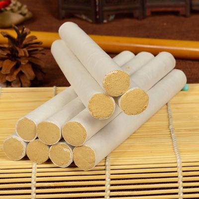 【YF】 10Pcs Moxibustion Rolls Pure Moxa Stick Traditional Chinese Herbal Medicine Acupuncture Massage Therapy Warm Body Relieve Pain