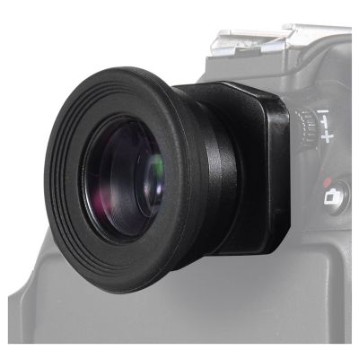 1.51X Fixed Focus Viewfinder Eyepiece Eyecup Magnifier for Canon Nikon Sony Pentax Olympus Fujifilm Samsung Sigma Minoltaz DSLR Camera with 2 Eyepatch