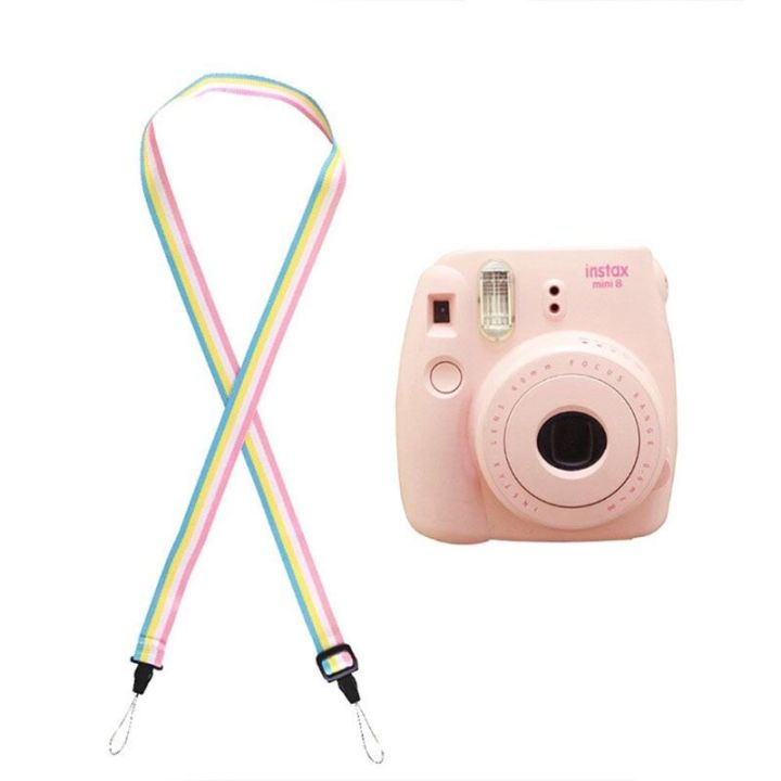 สายเข็มขัดสายคล้องคอสำหรับฟิล์ม-fujifilm-fuji-โพลารอยด์-instax-mini-90-70-50-25-7s-9-8-8-8-8กล้องพิมพ์ทันที