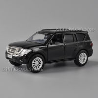 1:36 Scale Nissan Patrol Y62 DieCast Model Pull Back Toy Car For Children Gifts