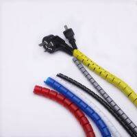 【cw】 1Meter 3FT Cable Wire Wrap Organizer Tube Winder Cord Protector Management Storage Pipe ！