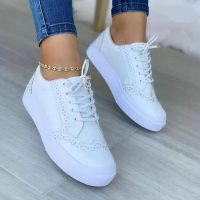 Zapatillas De Mujer รองเท้าวิ่งลำลองสำหรับเชือกผูกแบบระบายอากาศเสื้อเทนนิสรองเท้าผ้าใบรองเท้าผ้าใบแฟชั่นใหม่