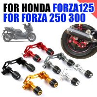 ☼♣แท่นกันตกสำหรับฮอนด้า Forza350 Forza300 Forza250 Forza 125 250 300 350อุปกรณ์เสริมรถจักรยานยนต์ท่อไอเสีย