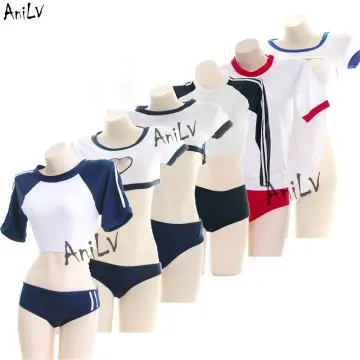 Japanese Gym Suit Sports Anime Lingerie High School Uniform Cheerleading  Cosplay Costume