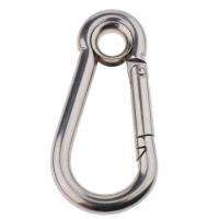 LazaraLife Carabiner คลิป Snap สปริงก้ามปูหัวเข็มขัด Hook Keyring Camp Karabiner ตาไก่