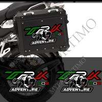 ¤ เครื่องเคียงถังน้ำพับได้พกพาได้สำหรับ Benelli TRK502 502ผจญภัยรถจักรยานยนต์กล่องด้านบนรูปลอกสติ๊กเกอร์อลูมิเนียม