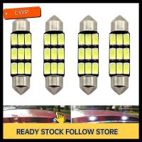 หลอดไฟอ่านไฟ LED รถยนต์ B9GIQY5EX สีขาว DC12V 5630ซัง9SMD C5W Canbus โคมไฟทรงโดม