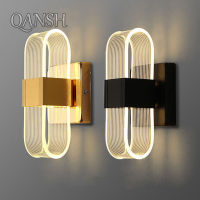 Indoor Acrylic Wall Lamp Modern LED Mounted Sconce Wall Light Warm White Cold White Natural light For Bedroom Corridor Stairs