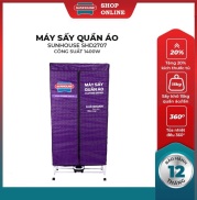 Máy sấy quần áo Sunhouse SHD2707 - Khối lượng sấy 15kg - Bảo hành 12 tháng