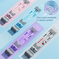 Niceedeedsanrio ขาตั้งแล็ปท็อปการ์ตูนที่วางแบบพับเก็บได้ Kuromi Cinnamoroll Hello Kitty แนวตั้งปรับได้ตะแกรงพักขนมพกพาสำหรับโน้ตบุ๊ค11-16.5นิ้ว