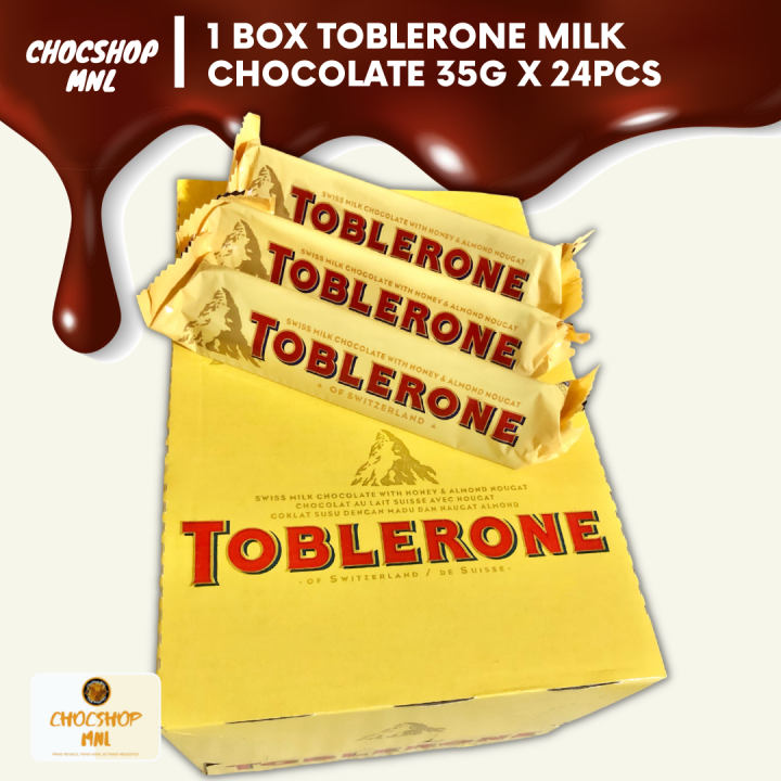 1 Box Toblerone Milk Chocolate 35G x 24 PCS | Lazada PH