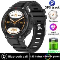 2023 New Sport Fitness Smart Watch Men GPS Motion Track Compass Clock Waterproof IP68 Bluetooth Call Smartwatch For Android IOS