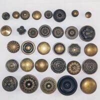 【hot】 1x Zinc Alloy Cupboard Door Antique Handles Cabinets Hardware wooden Drawer Knobs Pulls