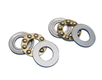 BA4 ( 4 x 10 x 4 mm. ) F4-10M Thrust ball Bearing กันรุนเม็ดกลม รังทองเหลือง ธ4104 = 1 ตลับ