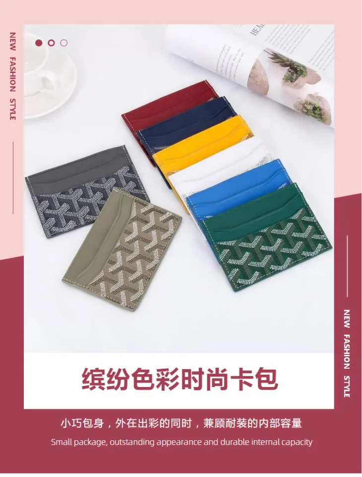 Fast Shipping Ready Stock Card Holder 2023 New Style Goyard Remake Magsafe  Goya Magnetic 2023 Trendy Dog Teeth Coin Purse w1