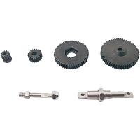 Transmission Gear Set Heavy Duty Steel Gearbox Gear with Shaft and Motor Gear for Axial SCX24 1/24 RC Crawler Car Parts