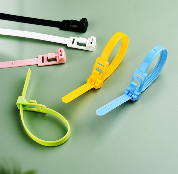 ribbed-cable-tie-load-bearing-cable-tie-plastic-cable-tie-retractable-nylon-tie-detachable-nylon-tie-reusable-nylon-ties