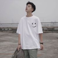 CODAndrew Hearst 2022 Trendy t-Shirt Mens Loose Printed Short-Sleeved Round Neck Casual Half-Sleeved Five-Point Sleeve Top 2022年潮流t恤男宽松印花短袖圆领休闲半袖五分袖5分衣袖上衣