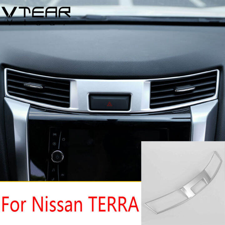 vtear-for-nissan-terra-2018-2019-2020-2021-navara-np300-2019-2020-2021-middle-air-outlet-decorative-frame-center-console-air-conditioner-cold-vent-decorative-ring-chrome-parts-accessories