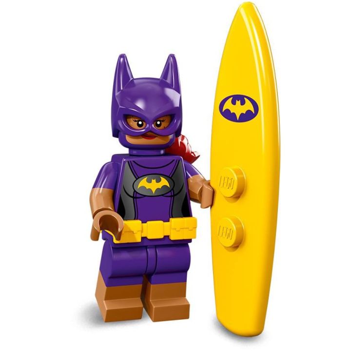 Đồ Chơi Lắp Ráp Nhân Vật LEGO Minifigures Batgirl Lướt Ván 71020 The LEGO  Batman Movie Series 2 [BrickVN] 