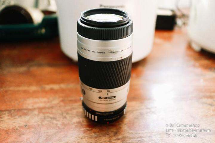 ขายเลนส์มือหมุน-minolta-75-300mm-f4-5-5-6-serial-96205526-for-fujifilm-mirrorless