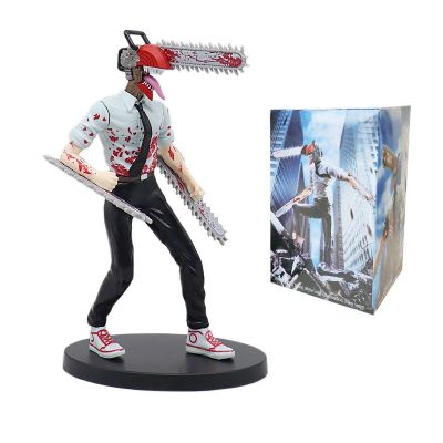 18cm Chainsaw Man Denji Anime Figure Denji/Power Action Figure Chainsaw Man Denji Figurine Adult Collectible Model Doll Toy