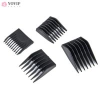 4pcs black Barber Hair Clipper Limit Comb Replacement Guide Comb For Moser 1400 Series Barber Caliper Teeth Shaving Limit Combs