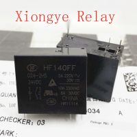 024-2HS HF140FF จุดเดิม24VDC 6ฟุต10A รีเลย์รถยนต์ Hongfa ใหม่