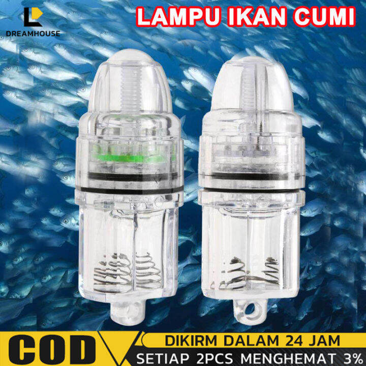 (dalam Stok, Dikirim Dari Jakarta)lampu Ikan Cumi/Umpan Lampu LED ...