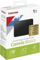 ส่งจากกรุงเทพ Toshiba ฮาร์ดดิสก์ Hard Disk External 2.5 Canvio Ready 1TB 2TB