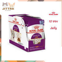 ? ?ส่งฟรี ส่งด่วนๆ[ยกกล่อง 12 ซอง] Royal Canin Sensory Taste Pouch Jelly อาหารเปียกแมวโต กินอาหารยาก เลือกกิน รสชาติพิเศษ อายุ 12 เดือนขึ้นไป จัดส่งฟรี ✨